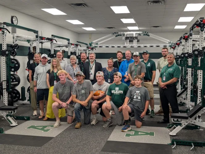 Weight room at AHS unveiled